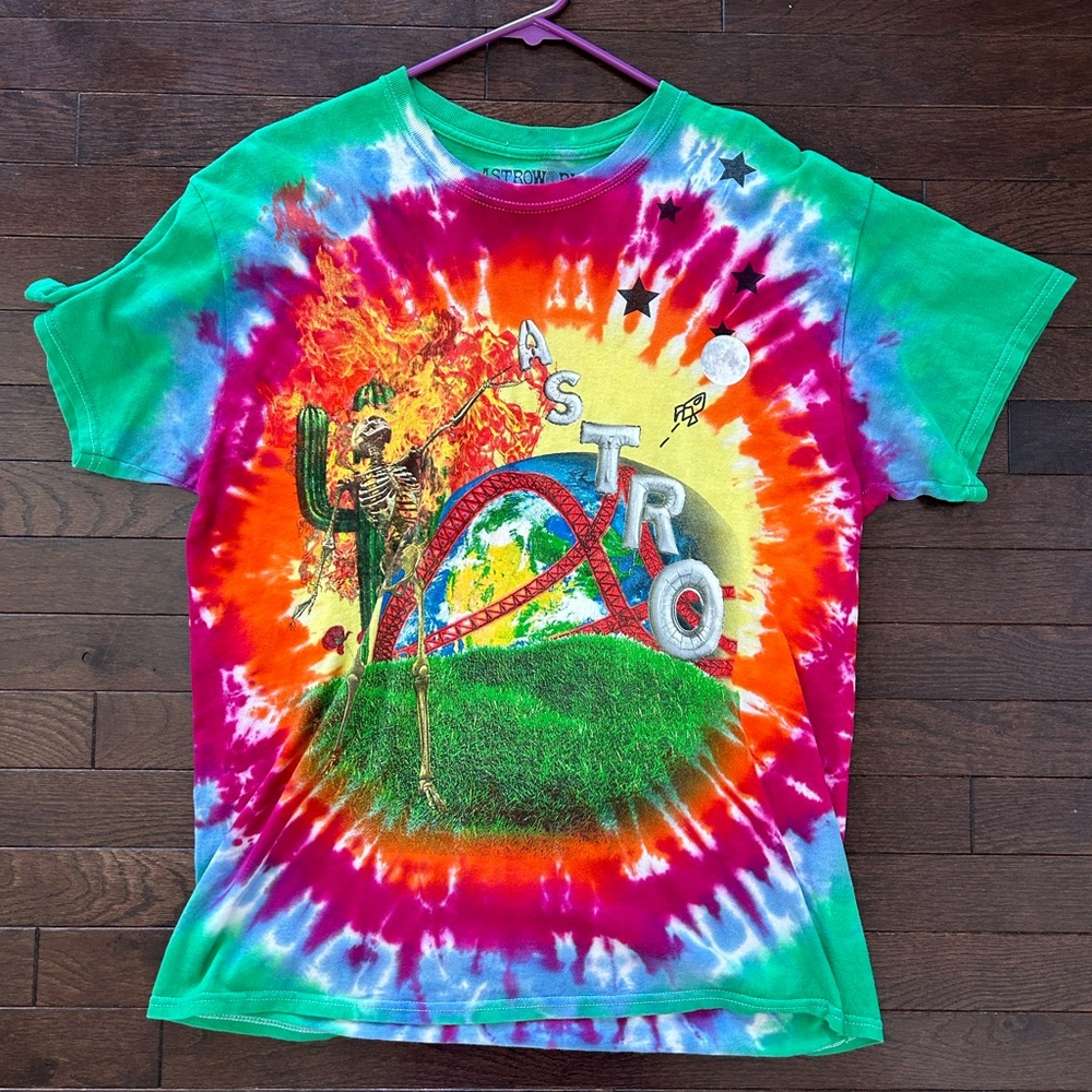 Vintage Travis Scott Astroworld Smiley Tee